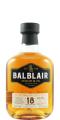 Balblair 18yo Am. Oak Bourbon 1st Fill Spanish Oak Butt 46% 700ml