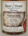 Highland King 2002 BD Sherry Butt 46.8% 200ml