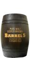 Barrel 5 5yo Pure Malt Scotch Whisky Terrahe & Co. Hamburg 43% 500ml
