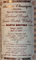North British 1962 AC Rare & Old Selection Bourbon Cask 13309 44.8% 700ml