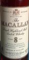 Macallan 8yo Giovinetti & Figli import Matured in Sherry Wood 40% 750ml