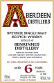 Benrinnes 2009 BA Aberdeen Distillers Hogshead ABD 1015 46% 700ml