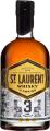 St. Laurent 3yo Whisky 3 Grains Charred virgin oak casks Lot 0001 43% 750ml
