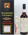 Springbank 2001 BA Blackadder Statement Edition #31 58.5% 700ml