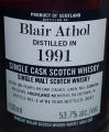 Blair Athol 1991 DT Sherry Octave Finish #328659 53.7% 700ml
