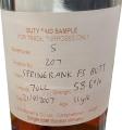 Springbank 2007 Duty Paid Sample For Trade Purposes Only Fresh Sherry Butt 58.6% 700ml