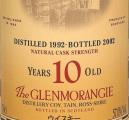 Glenmorangie 1992 Natural Cask Strength 10yo 57% 700ml
