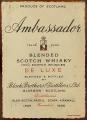 Ambassador Blended Scotch Whisky BlBr 43% 750ml