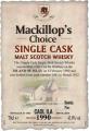 Caol Ila 1990 McC Single Cask 1483 43% 700ml