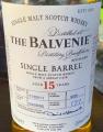 Balvenie 15yo Single Barrel Traditional Oak Cask 9081 47.8% 700ml