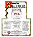 Lochranza 1996 BA Raw Cask Refill Sherry Butt 2013 Taiwan 56.6% 700ml