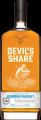 Devil's Share 4yo Bourbon Whisky Batch 001 46% 750ml