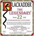 The Legendary 1989 BA Speyside Blended Malt Scotch Whisky Single Oak Hogshead GB 1 52.1% 700ml
