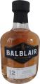 Balblair 12yo ex bourbon casks 46% 700ml