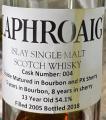 Laphroaig 2005 Duty Paid Sample 5yo Bourbon 8yo PX Sherry Feis Ile 2022 Manager Masterclass 54.1% 700ml