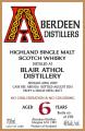 Blair Athol 2009 BA Aberdeen Distillers Refill Butt ABD 1016 46% 700ml