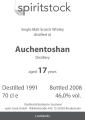 Auchentoshan 1991 spst 46% 700ml