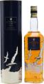 Bowmore Surf Glass printed label with gulls and black square label 43% 1000ml