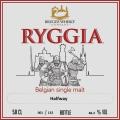 Bruges Whisky Company Ryggia Halfway 1st Edition Pomerol grand cru finish #14 48.3% 500ml