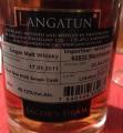 Langatun 2011 Pinot Noir Cask #125 49.12% 500ml