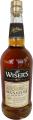 J.P. Wiser's Signature Series Bourbon,Canadian,Red wine,Rum,Burnt staves Batch A.A1579 43.3% 750ml