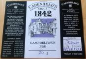 Campbeltown PBS Cadenhead's 1842 CA Sherry Oak lightly peated 57.2% 200ml