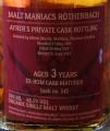 Ayrer's 2019 Ex-Rhum Malt Maniacs Rothenbach 65.5% 500ml