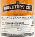 Port Dundas 1981 DL Directors Cut 59.5% 700ml