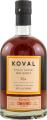 Koval Single Barrel Rye American Oak & Maple Syrup Wood Finish Kirsch Import 50% 500ml