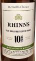 Rhinns 10yo MNC Wine Hogshead Matured Celtic Events 58.9% 700ml