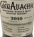 Glenallachie 2010 Single Cask PX Puncheon SAQ 58.3% 700ml