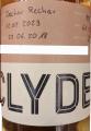 The Clydeside Distillery 2018 Dechar Rechar 61.1% 700ml