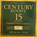 Century Reserve 1987 40% 700ml