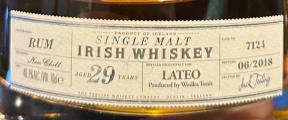 Teeling 29yo Rum Lateo 46.1% 700ml