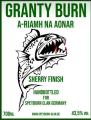 Granty Burn A-riamh na aonar UD Sherry Finish 43.5% 700ml