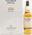 Talisker 1988 Prima & Ultima Refill American Oak Casks 51.4% 700ml