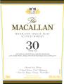 Macallan 30yo Annual 2023 Release 100% Sherry 43% 700ml