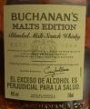 Buchanan's Malts Edition Blended Malt Scotch Whisky 40% 750ml