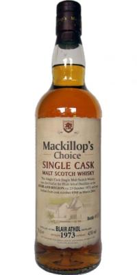 Blair Athol 1973 McC Single Cask #8569 43% 700ml