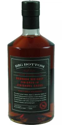 Big Bottom Small Batch Zinfandel Cask Limited Edition 45.5% 750ml