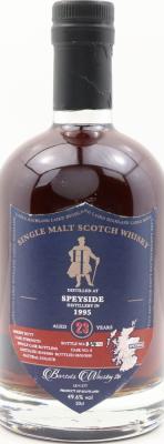 Speyside 1995 BRI Sherry Butt #2 49.6% 500ml