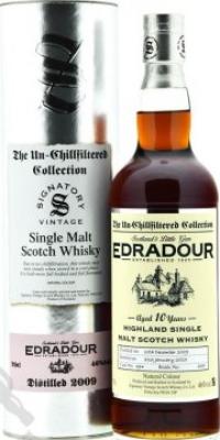Edradour 2009 SV The Un-Chillfiltered Collection Sherry Cask #394 46% 700ml