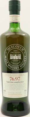 Mortlach 1995 SMWS 76.97 Night time campfire treat Refill Sherry Butt 57.2% 700ml