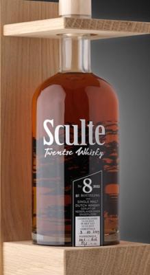 Sculte 2019 Twentse Whisky 8e botteling Twents Eiken 51% 500ml