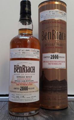 BenRiach 2000 Single Cask Bottling Virgin Oak Hogshead #9030 54.4% 700ml