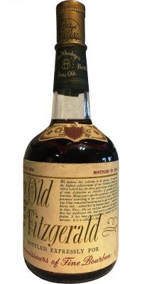 Very Old Fitzgerald 1962 Bottled in Bond Connoisseurs of Fine Bourbon 43% 700ml