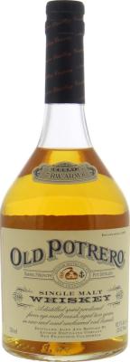 Old Potrero Single Malt Straight Rye Whisky New Charred Oak Barrel 45% 750ml