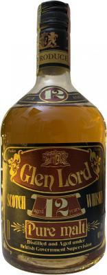 Glen Lord 12yo BS&C Pure Malt Scotch Whisky 40% 700ml