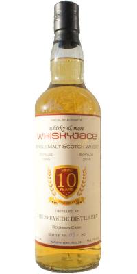 Speyside Distillery 1995 WJ 10yo Anniversary Bourbon Cask 54.1% 700ml