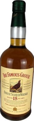 The Famous Grouse 15yo Finest Scotch Whisky 43% 750ml